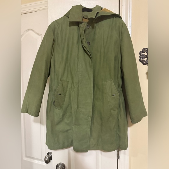 Fendi Olive Green Women's Utility Jacket Size Small/US 4/IT 40 - Picture 3 of 16